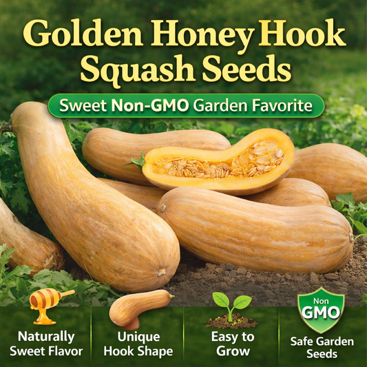 Butternut Squash Seeds 50+ Non-GMO Sweet High Yield Garden Favorite