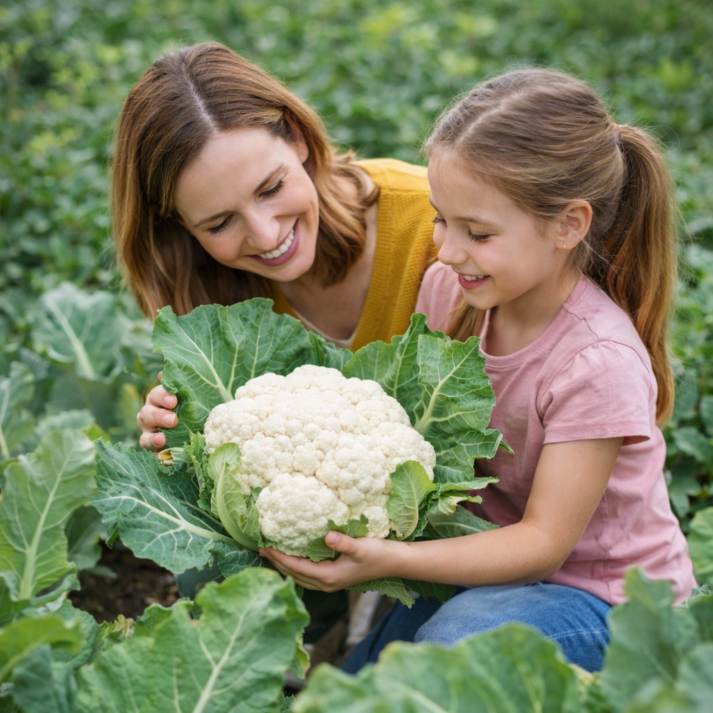 Cauliflower Seeds 1000+ Non-GMO Heirloom Large Head Easy Grow High Yield