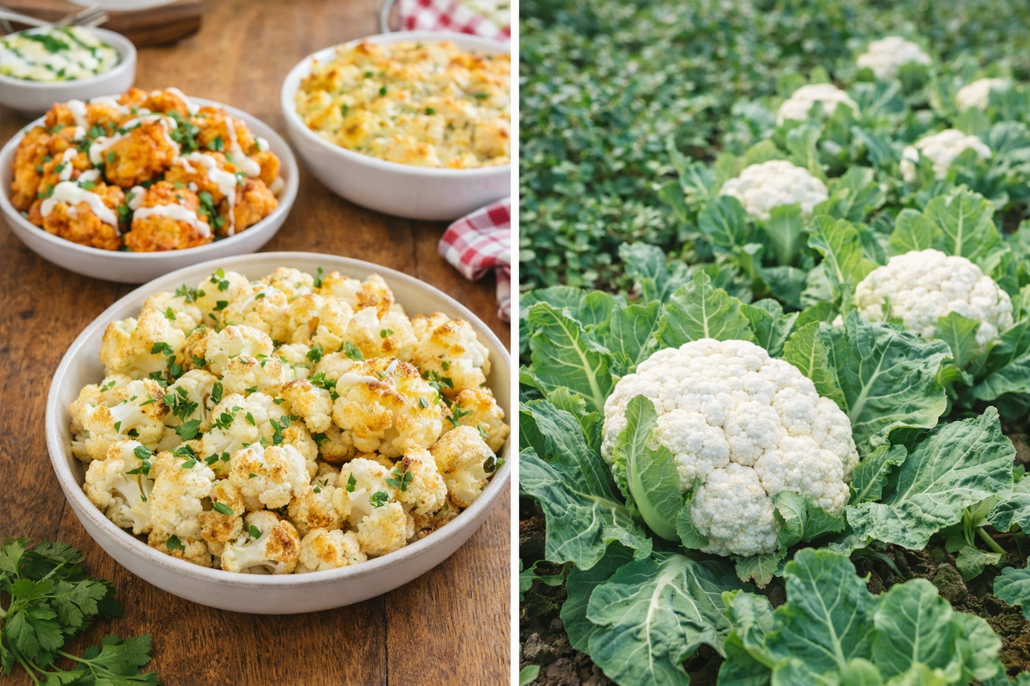 Cauliflower Seeds 1000+ Non-GMO Heirloom Large Head Easy Grow High Yield