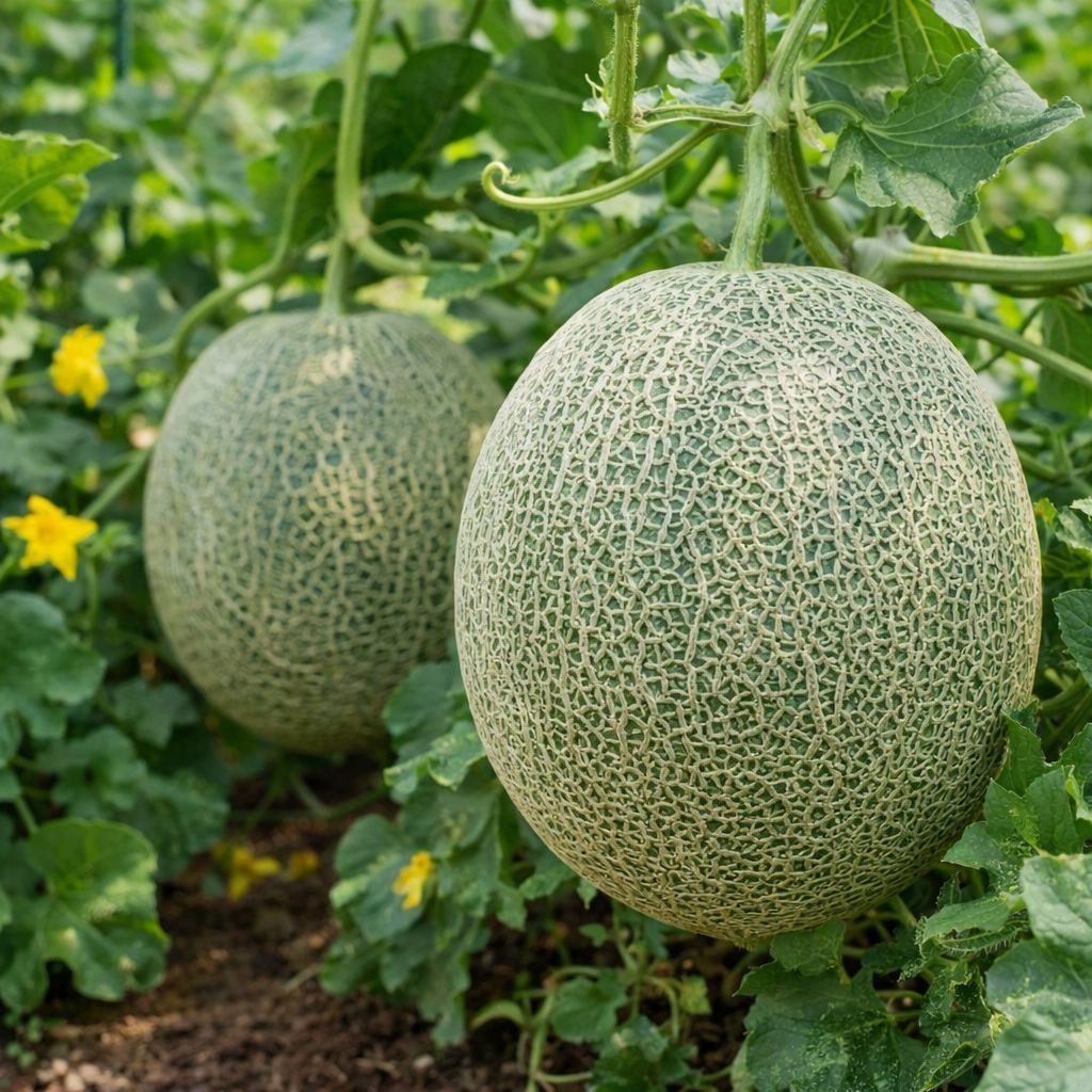 ATLAS SummerSweet Cantaloupe Seeds – Non-GMO Sweet Garden Melon