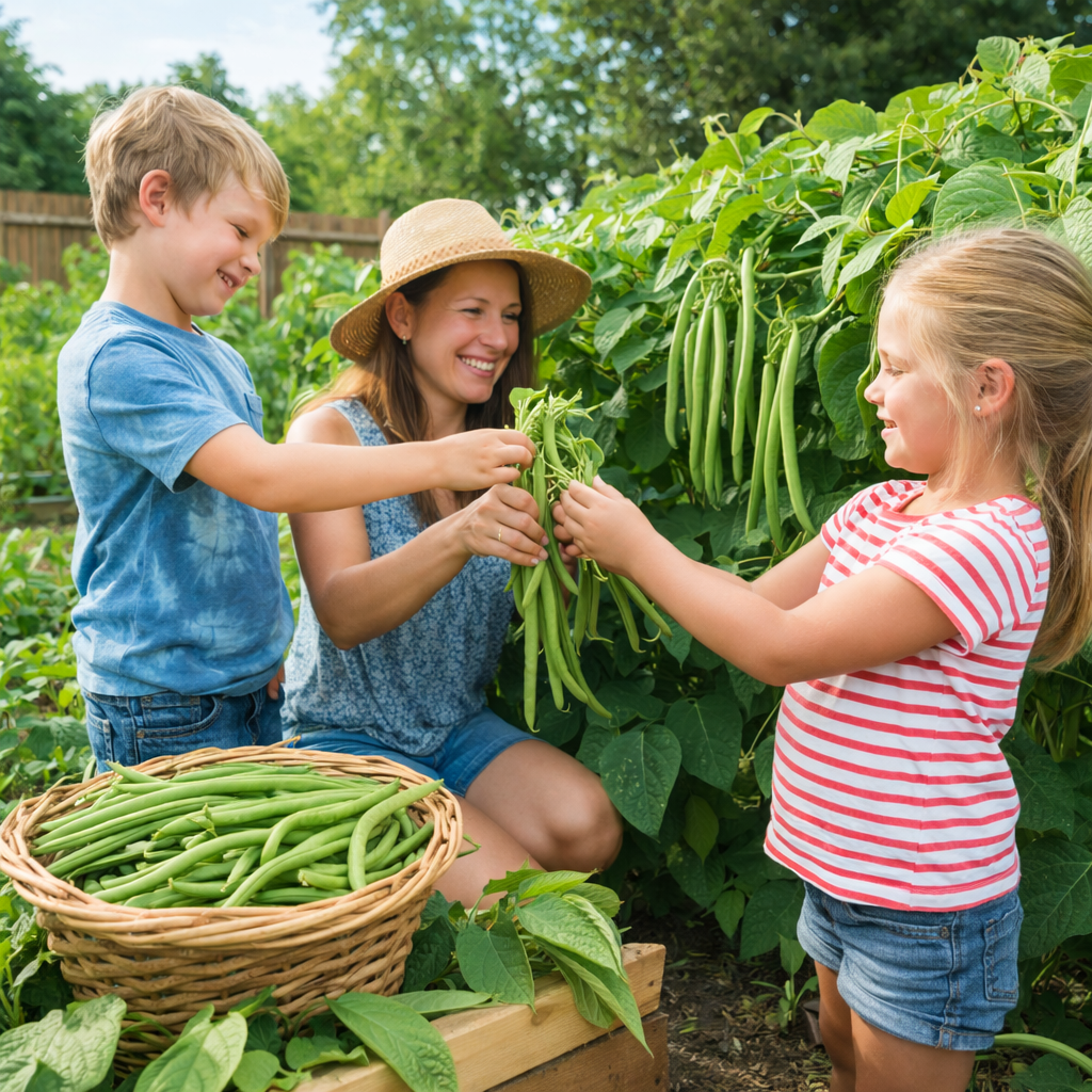 Atlas Super Tender Green Bean Seeds – High Yield Non-GMO Bush Beans