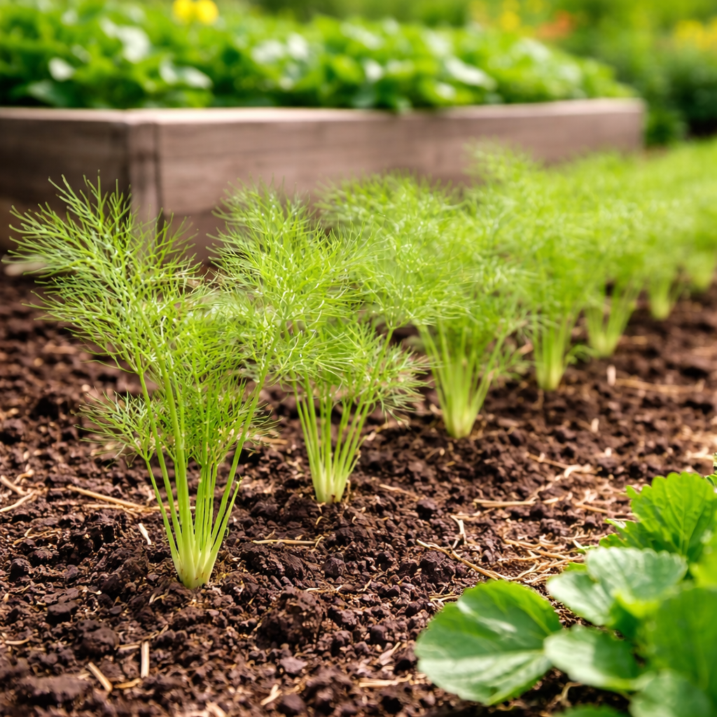 Atlas Sweet Aroma Fennel Seeds – Premium Non-GMO Gourmet Herb for Fresh Garden Flavor