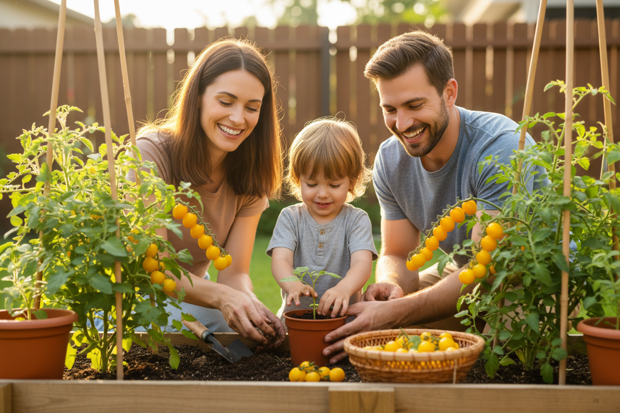 Atlas Golden Sweet Yellow Cherry Tomato Seeds – Non-GMO Garden Snack Tomato