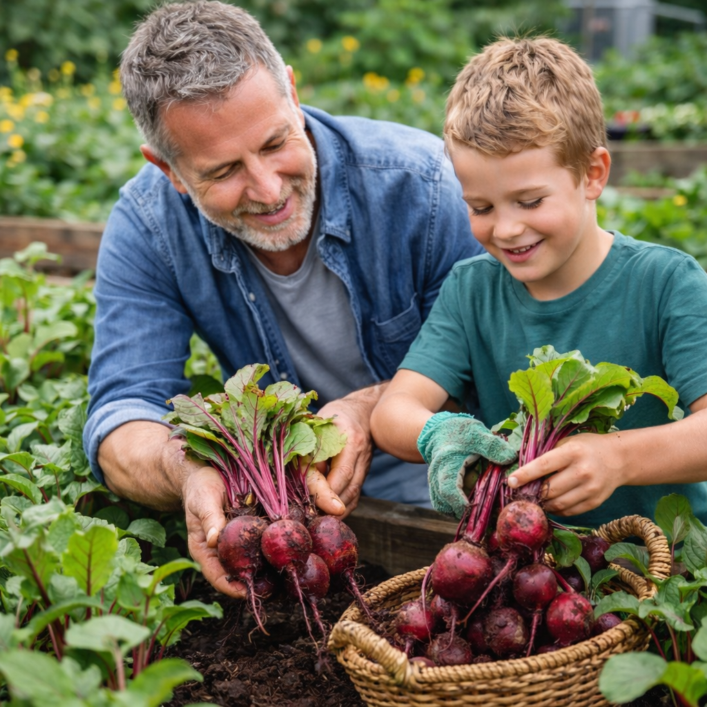 Atlas Ruby Power Beet Seeds  Premium Non-GMO Superfood Garden Beets