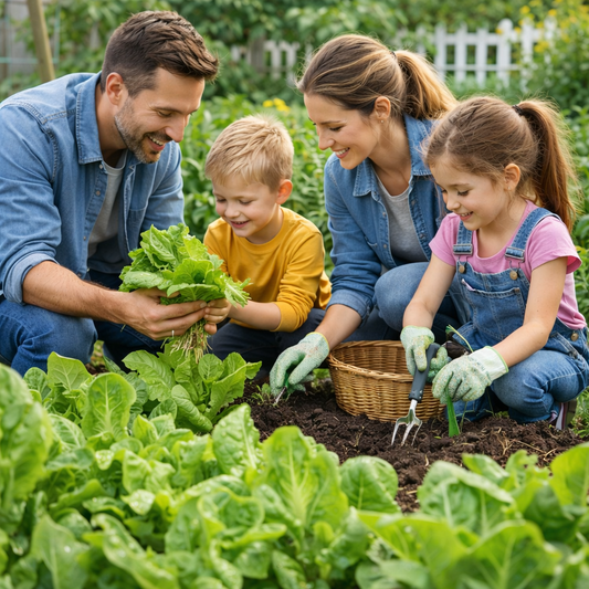 ATLAS CrispGarden Lettuce Seeds – Non-GMO Fresh Garden Salad Greens