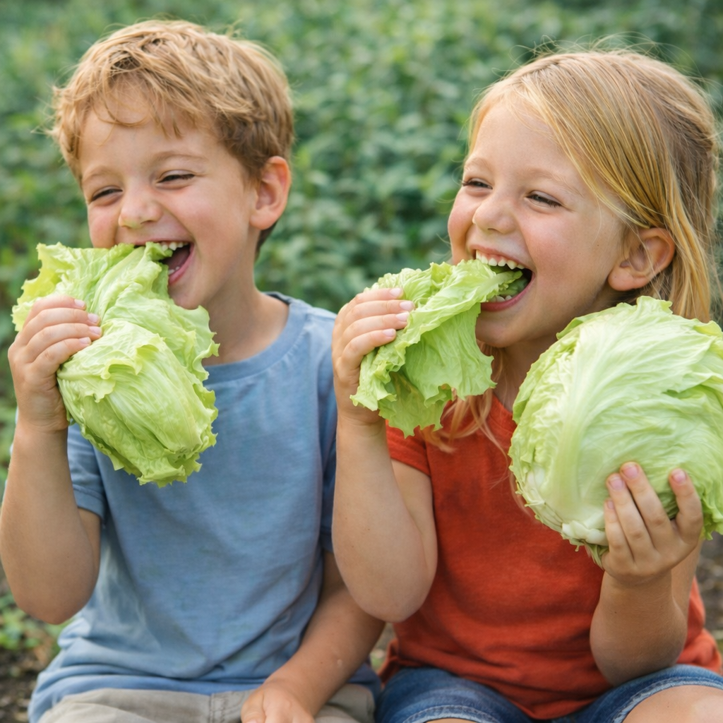 Atlas Crystal Crisp Lettuce Seeds – Premium Non-GMO Sweet Crunch Garden Salad Variety