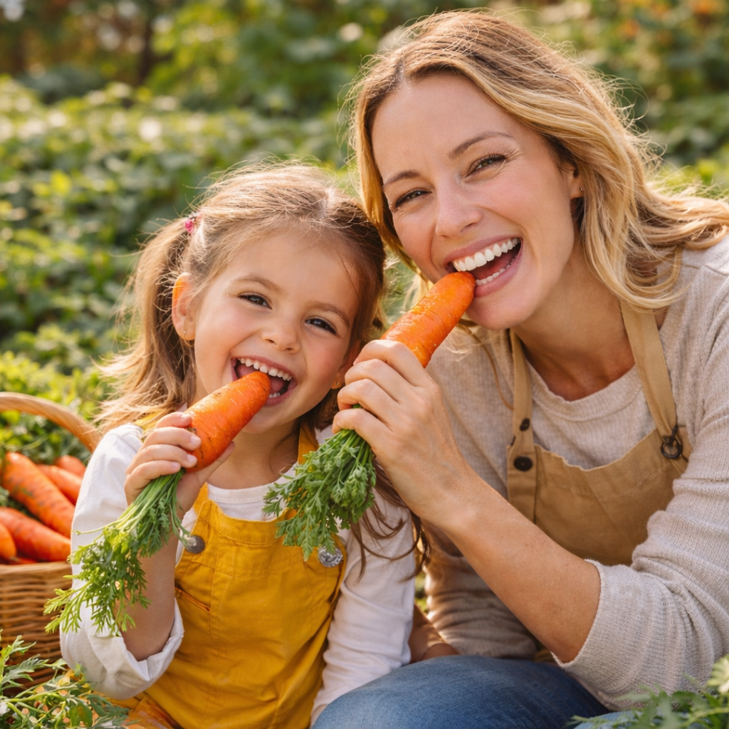 NutriSweet Carrot Seeds – Non-GMO Sweet Garden Carrots 2000+ Seeds