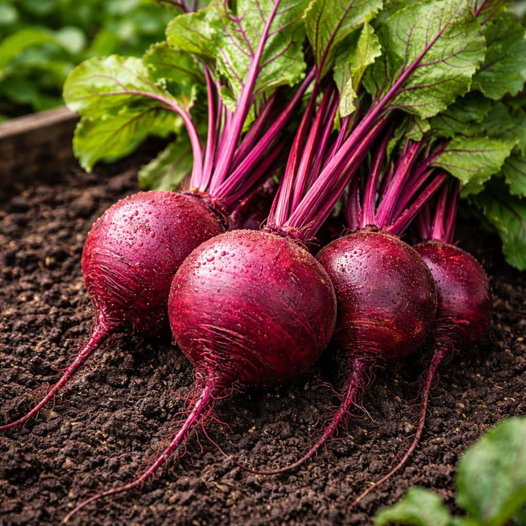 Atlas Ruby Power Beet Seeds  Premium Non-GMO Superfood Garden Beets